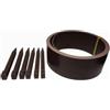 EuroGarden Bordura da esterno eurogarden in plastica marrone con 6 picchetti 5 metri