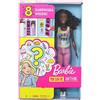 Barbie Carriere a Sorpresa Bambola e 2 Outift Geologa e Toelettatrice, Giocattolo per Bambini 3+ Anni, GLH63