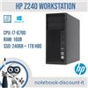 HP Z240 Workstation Cpu i7-6700 Ram 16gb DDR4 SSD 240gb + 1Tb HDD Win 10Pro