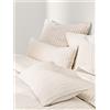 Westwing Collection Copripiumino in lino lavato a righe Telma - Beige