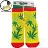 Boooh.it CALZINI FANTASIA CANNABIS SUOLA ANTISCIVOLO HIGH LIFE TAGLIA UNIVERSALE | IDEA REGALO