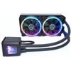 ALPHACOOL Dissipatore cpu a liquido Alphacool Eisbaer Aurora 240 RGB digitale Nero [11728]