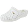 Scholl Clog Backguard, Zoccoli Sanitari Medicali Unisex - Adulto, Bianco, 43 EU