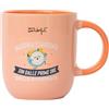 Mr. Wonderful - Tazza - Allegria esagerata sin dalle prime ore della giornata - Tazza in ceramica con messaggio motivazionale