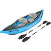 Bestway 65131-5 Set Kayak gonfiabile a due posti Hydro-Force Cove Champion X2, 331x88 cm