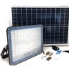 AntDau71 - 500W Faro LED Esterno con Pannello Solare Luce Bianca 6000K Faretto Solare LED con Telecomando Materiale in Alluminio Impermeabile IP67 5000lm Energia Fotovoltaica Illumina tutta la notte
