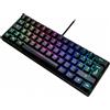 Verbatim Kit Tastiera Gaming USB QWERTY Italiano Nero - 48716 60 MECHANICAL RGB