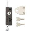 YALE V-8K116-BR Bullone Multiuso per Porta, Adatto per Fissare Porte scorrevoli Singole o Doppie in Alluminio, 0 W, Marrone