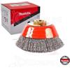 Makita Spazzola a tazza Ø100 - M14 - Filo acciaio Makita® T-02004