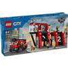 LEGO CITY 60414 CASERMA DEI POMPIERI E AUTOPOMPA
