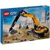 LEGO CITY 60420 ESCAVATORE DA CANTIERE GIALLO