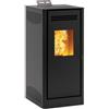 Invicta Stufa a pellet ventilata Mirano 8 WI-FI 8 kW nero