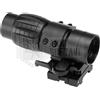 AIM O INGRANDITORE 4 X PUNTO ROSSO RED DOT MAGNIFIER TIPO FXD4X NERO SOFTAIR