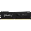 KINGSTON Memoria RAM FURY 32GB 3600MT/s DDR4 CL18 DIMM Beast Black colore Nero - KF436C18BB32