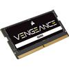 Corsair Memoria RAM 8 GB 1 x 8 GB DDR5 4800 MHz Data Integrity Check SODIMM - CMSX8GX5M1A4800C40 Vengeance