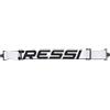 CRESSI Original Textile Mask Strap for Scuba Snorkeling Mask Group E White/Black - Cinturino Originale per Maschere Sub e Snorkeling, Bianco/Nero, Taglia Unica Unisex