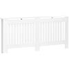 HOMCOM Copritermosifone in Legno MDF per Calorifero 172 x 19 x 81cm Bianco|Aosom
