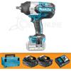 Makita Avvitatore a impulsi batteria 1/2 1200 Nm Makita® DTW1002RTJ + Set 9 bussole (D-41517)