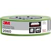 3M Nastro da Mascheratura Professionale 2060 per Superfici Ruvide, Verde - 1 Rotolo, 36 mm x 50 m - Adesivo per Pittura e Decorazioni, Interni ed Esterni