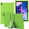 YHFZR Custodia Cover per Lenovo Tab M10 Plus 3rd Gen 10,6 2022, Ultra Leggero Protettiva Cover in Silicone con Supporto per Bambini per Lenovo Tab M10 Plus 3rd Gen 10,6'' TB-125/128FU, Verde