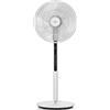 VIOLA Ventilatore a Piantana Silenzioso con Telecomando (25db) 32 Velocità, 9 Pale, Oscillazione 320°, Potente Motore Digitale Basso Consumo, Rotazione Verticale 90°, Altezza Regolabile, Timer, Memo