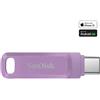 SanDisk SanDisk Ultra Dual Drive Go - Chiavetta USB - 1 TB - USB 3.2 Gen 1 / USB-C - lavanda SDDDC3-1T00-G46L