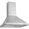 Respekta Cappa aspirante/Cappa a parete 60 cm/Alloggiamento in acciaio inox/Funzione di scarico e ricircolo dell'aria / CH22078IXB / B / 59 - 64 dB