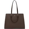 Carlheim, Gotland Genuine Leather collection, Mary Genuine Leather Handbag (Brown)