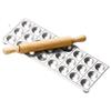 Roccobimbo Raviolatore Stampo Per Ravioli da 24 Tondo Piccolo 32x12cm