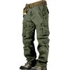 Generico Pantaloni Cargo Uomo Pantaloni Chino da Uomo 6 Tasche Jogging Pants con Elastico in Vita S-XXL Tuta da Lavoro Uomo Invernale Pantaloni Lunghi Elasticizzati Classici Uomo Taglie Forti
