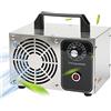 Auveach Generatore di Ozono 32,000mg/h Industriale Domestico Purificatore Portatile del Filtro dell'Aria Ozonizzatore con Timer per Uffici Garage Azienda Agricola (Giallo) (Argento)