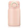Boziee 350ML/200ML piccola bottiglia thermos in acciaio inossidabile, senza BPA, bottiglia sottovuoto portatile per bevande calde e fredde (rosa, 200ML)