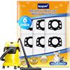 KEEPOW 6 sacchetti per aspirapolvere Kärcher WD 2 Plus, WD 3S, sacchetti per Kärcher KWD 1, KWD2, KWD3, MV3, SE4001, SE4002