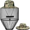 AOGOE Cappello Con Zanzariera, Zanzariera Cappello, Rete per La Testa, Anti Zanzara Cappello, Apicoltura Cappello Velo per Campeggio, Escursionismo, Pesca, Protezione da Insetti e Zanzare