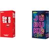 JUDUKU Spietato - Gioco di carte - Gioco da tavolo per Adulti - 3-10 Giocatori & Vizio Capitale - Giochi da Tavolo- Giochi da tavolo adulti ideale per le serate tra amici
