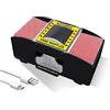 Ni-SHEN Mescolatore Automatico di Carte USB/Batteria Elettrica per Feste Familiari Uno, Poker, Phase 10, Skip-Bo, Blackjack (1-2 Mazzi)