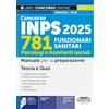 Edizioni Simone Concorso INPS 781 Funzionari Sanitari - Psicologi e Assistenti sociali - Manuale per la preparazione - Teoria e Quiz