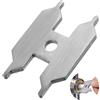 Your Day Mate Chiave universale per coperchio cartuccia, 1 pz, in acciaio, compatibile con Blanco 138219, chiave per cartuccia, chiave per anello di copertura cartuccia, chiave per cartuccia per miscelatore lavello