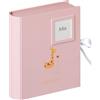 walther design scatole portaoggetti Rosa 32 x 32 cm con goffratura Cucciolo di Animale FB-148-R