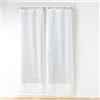 Douceur d'Intérieur, Coppia di tende con occhielli in plastica (2 x 70 x 200 cm) Davina, tessuto in voile