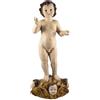 Inmaculada Romero IR Bambino Gesù Figura 60 cm. Base angeli Immagine Resina base base base