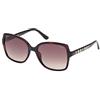 GUESS Gu0009952f55 Womens UV Protected Injected Sunglasses Occhiali, Marrone (Dark Havana), 55MM Donna