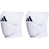 adidas Ginocchiere da pallavolo 5 pollici bianco S