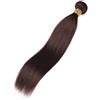 Larafona Hair Matassa Extension Umani Capelli 100% Remy Tessitura Human Hair Weft Brazilian Hair Bundles 100g/pc Marrone 2# 24inch/60cm