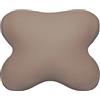 Edda Lux Federa adatta al Tempur Ombracio cuscino, 60/56 x 50/48 cm, in morbido jersey 100% cotone per cuscino ergonomico a forma di farfalla, Caramella Toffee