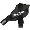 Julius-K9 Pettorina IDC Power, Taglia: 3/2XL, Nero - finta pelle