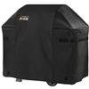 JIESUO Copertura per barbecue a gas Weber Spirit e Spirit II 210: resistente e impermeabile, 122,7 cm, 2 bruciatori, resistente alle intemperie, antistrappo, copertura per barbecue all'aperto