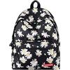 FORRICA Zainetto Donna Moda Zaino Scuola Ragazze Adolescente Zaini Universita Zaino Porta PC Casual Daypack Donna Borsa da Viaggio Floreale