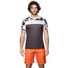 Footex Completo Padel Uomo T-Shirt e Pantaloncino con Tasche in Tessuto Traspirante Leggero Made in Italy (L, Padel Two)
