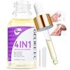 gelike ec 4 in 1 Olio Rimuovi Smalto Delicato per Donne - Gelike EC Kit Rimuovi Smalto Senza Acetone Facile da rimuovere per le unghie a pressione - Comodo per la Manicurista